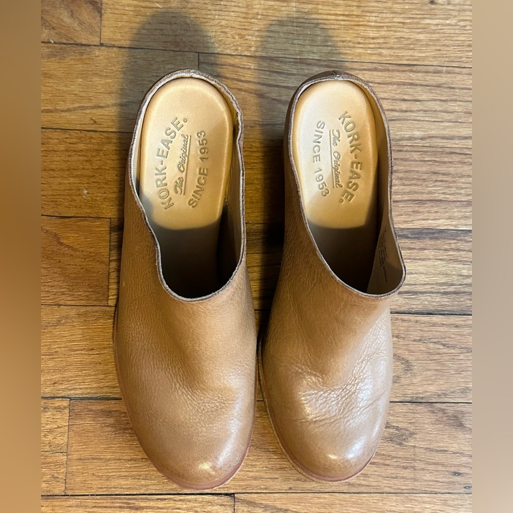 Kork-Ease Challis Leather Mule